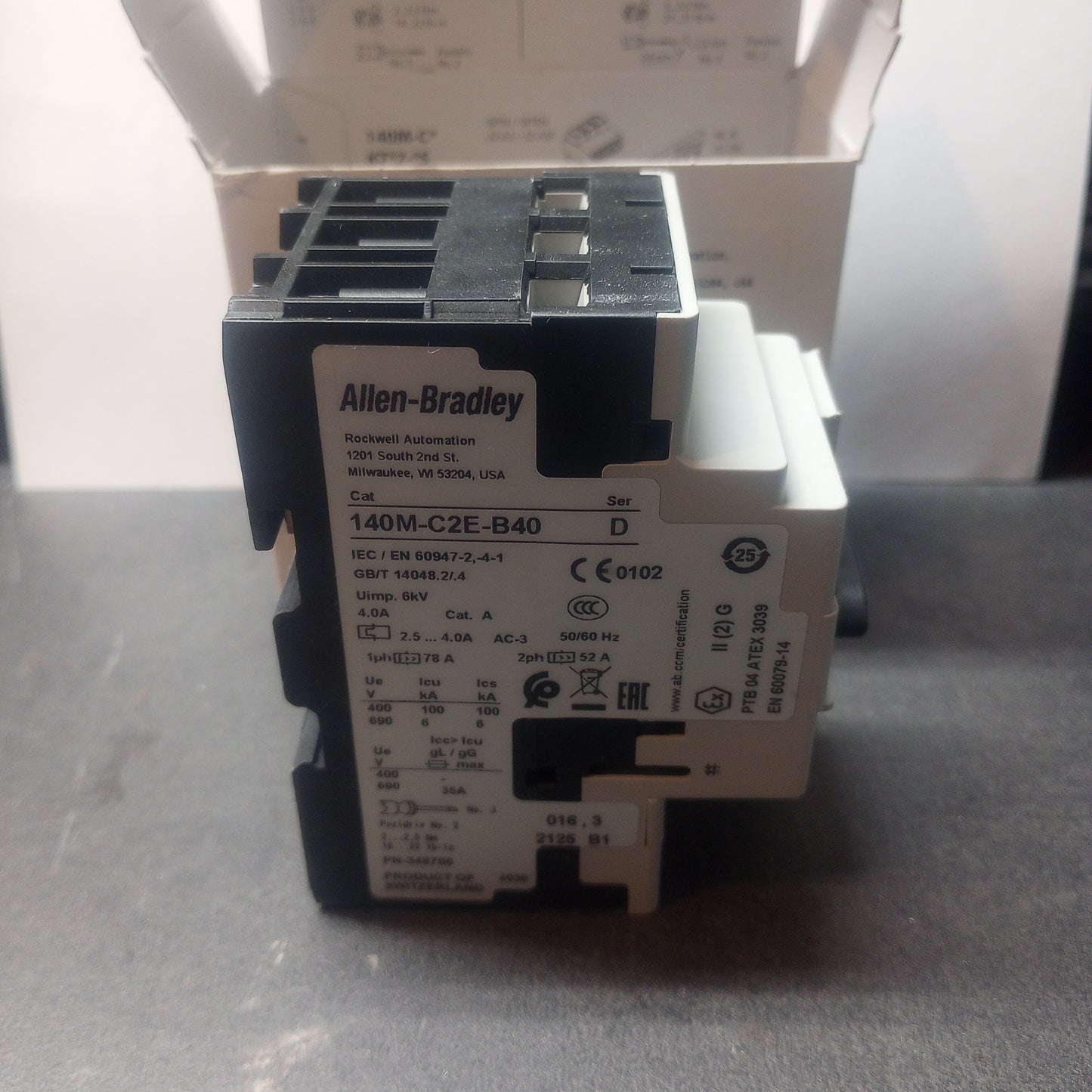 Allen Bradley Motor Protector/ Circ.Breaker