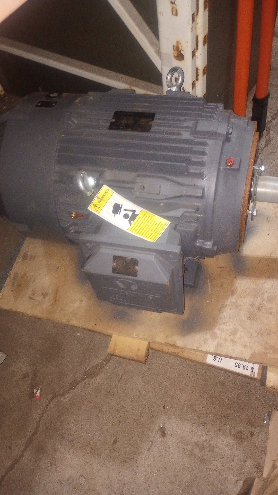 TechTop 15hp AC motor