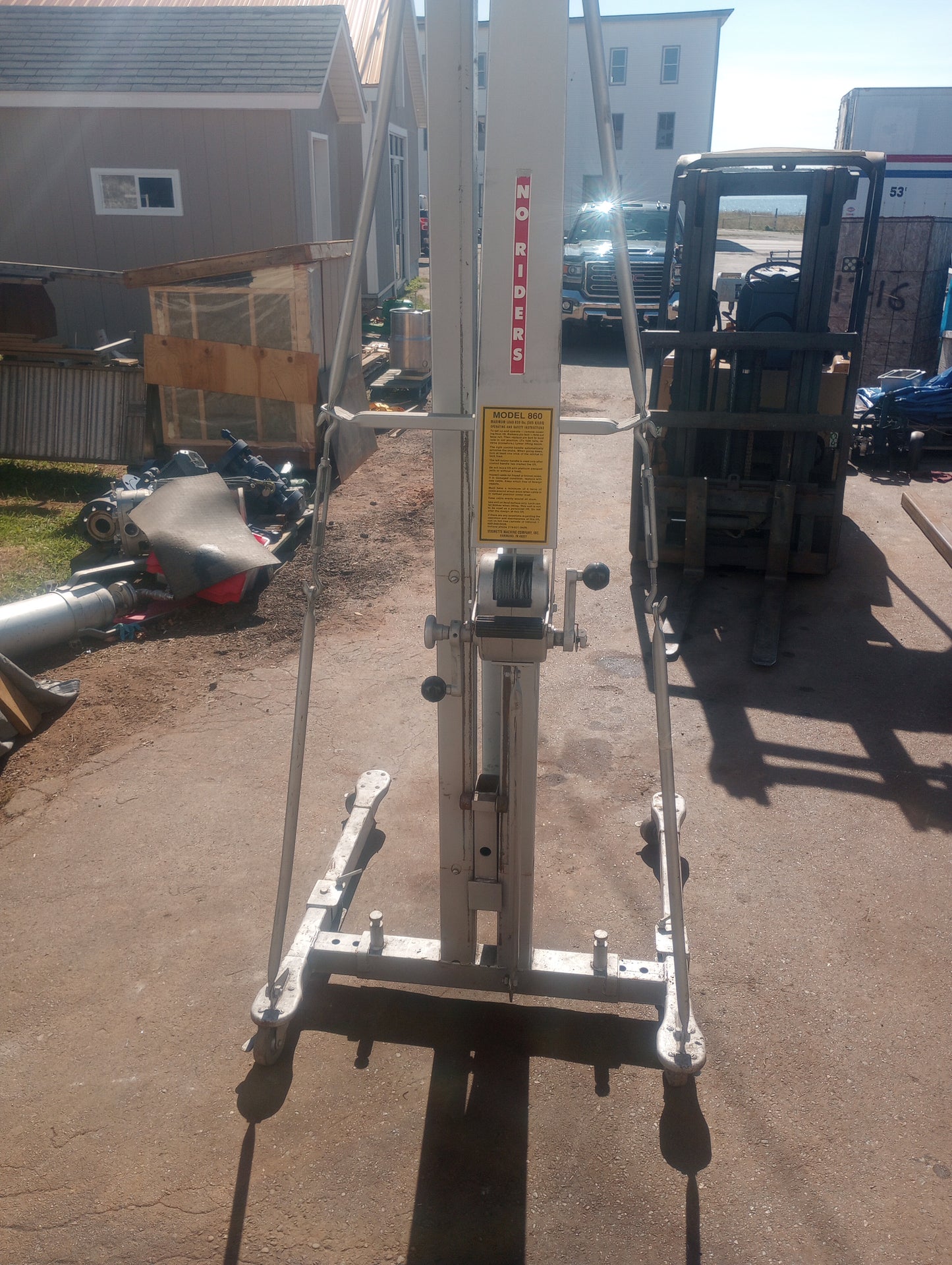 Vermette Rolling floor crane