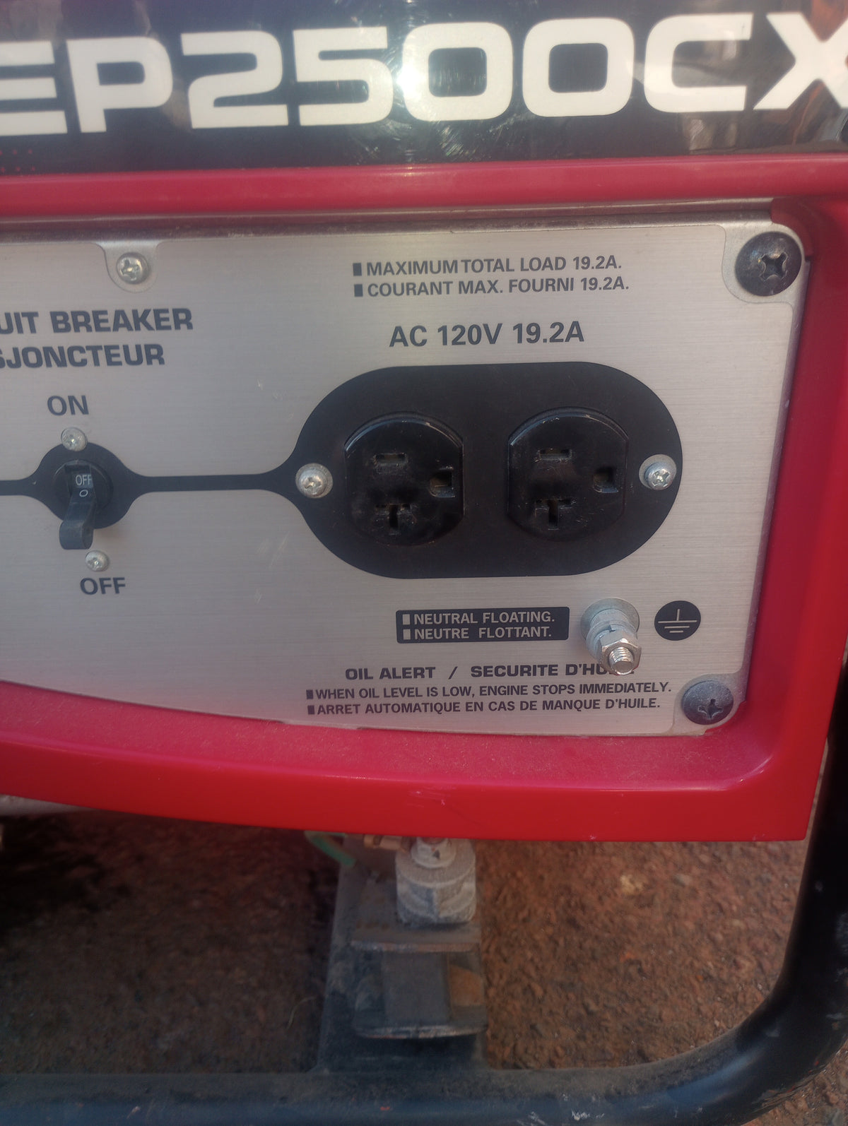 Honda EP2500CX Generator – Buyers Canada