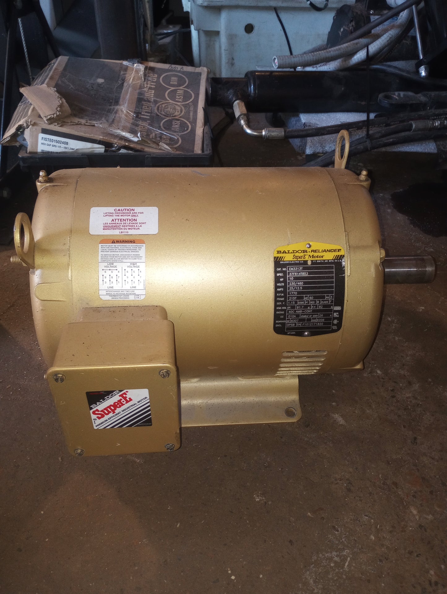 Baldor 10Hp AC Motor